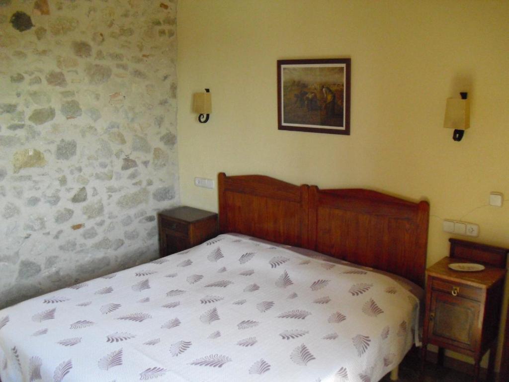 Postel nebo postele na pokoji v ubytování Mas la Torre