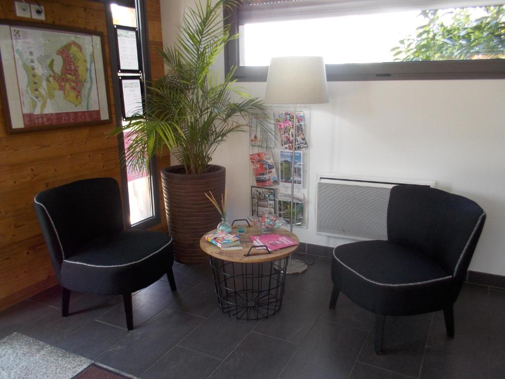 Posezení v ubytování Bio-Motel
