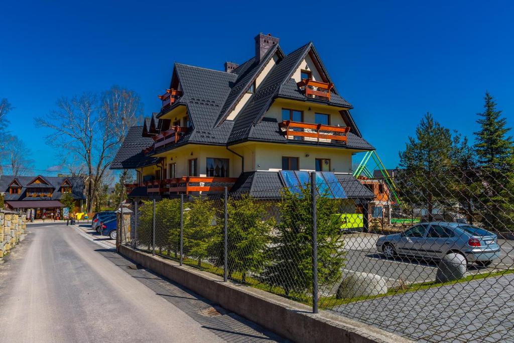 Budova, v ktorej sa ubytovanie bed & breakfast nachádza
