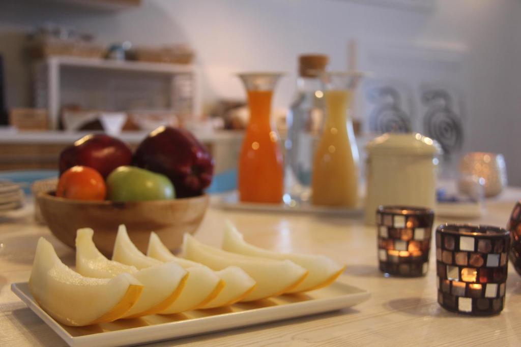 Jedlo v ubytovaní bed & breakfast alebo blízkom okolí