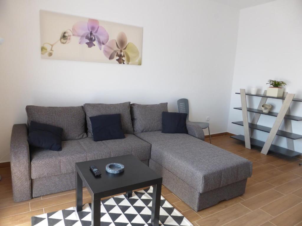 Posezení v ubytování Apartments Adria