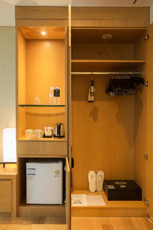 Kuchyň nebo kuchyňský kout v ubytování Solaria Nishitetsu Hotel Busan