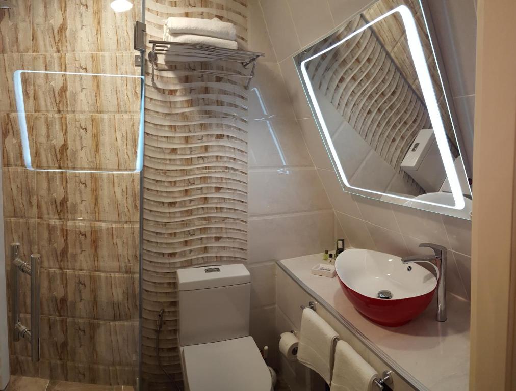Koupelna v ubytování English Home Hotel Tbilisi