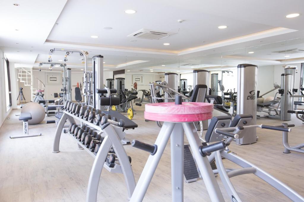 Fitness centrum a/nebo fitness zařízení v ubytování M Inn