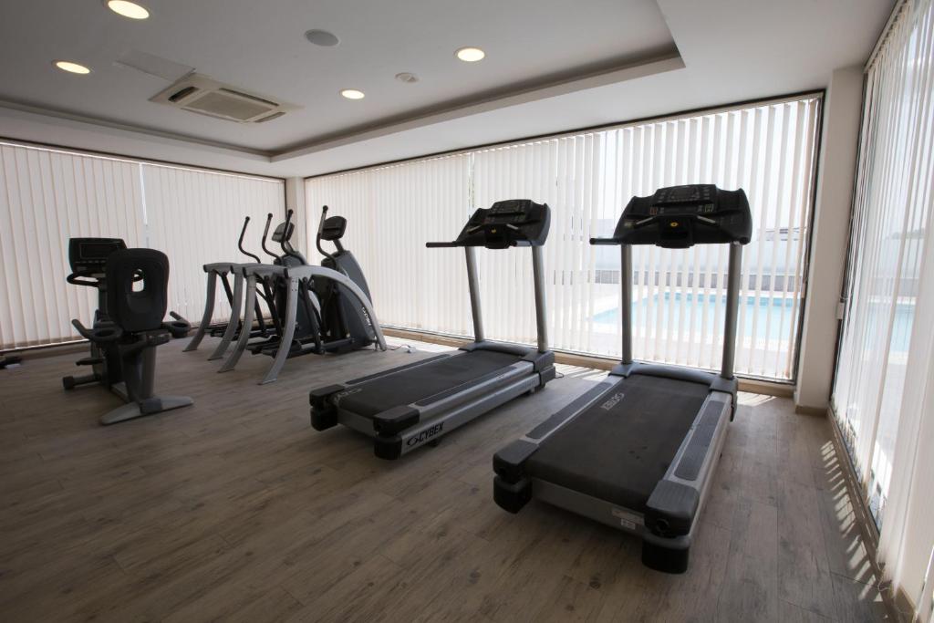 Fitness centrum a/nebo fitness zařízení v ubytování M Inn