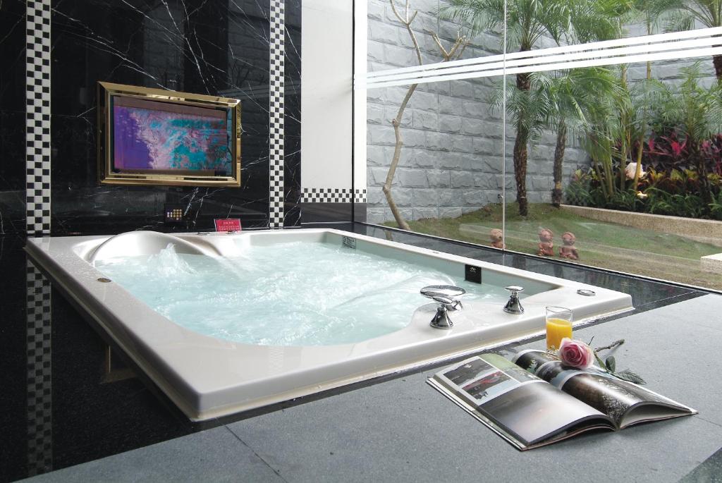 Fotografie z fotogalerie ubytování Q Motel精品旅館 v destinaci Tucheng