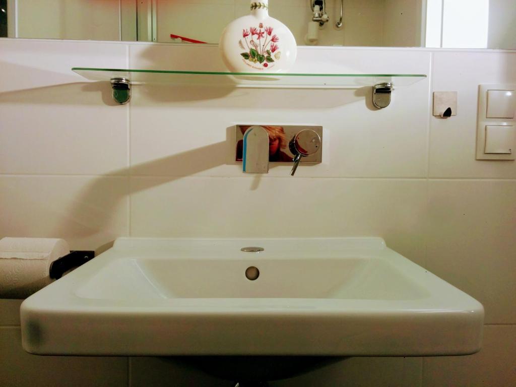 Kúpeľňa v ubytovaní Haus Max