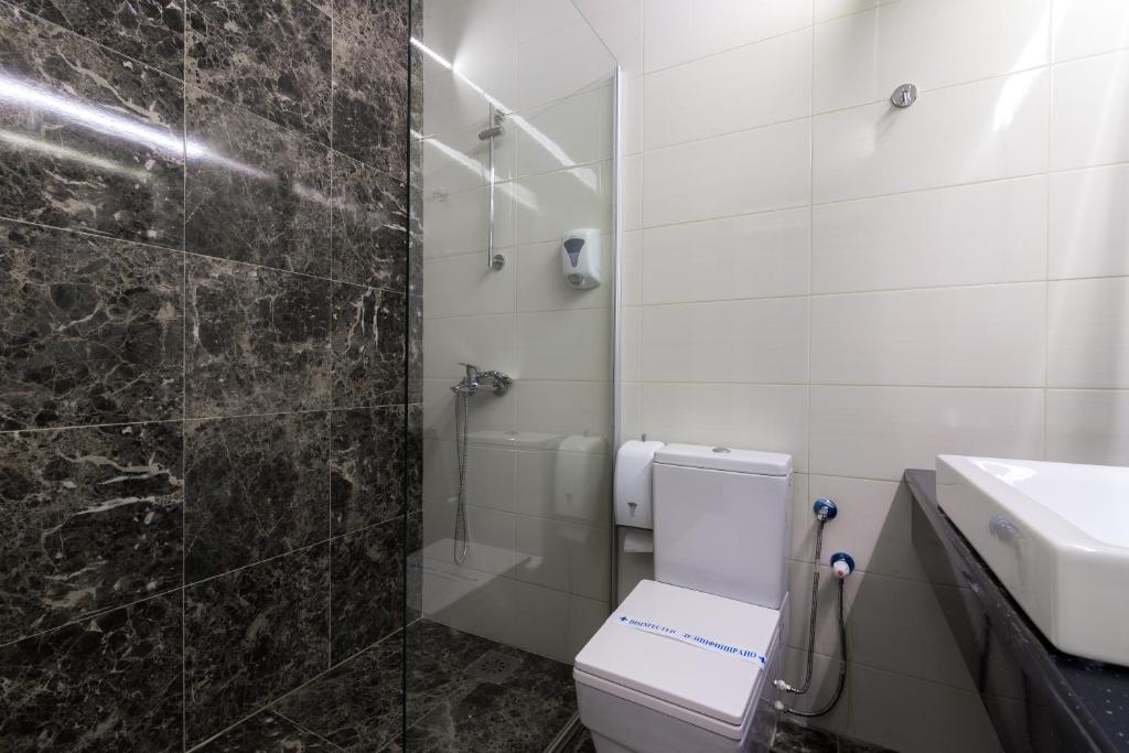 Koupelna v ubytování Hotel De KOKA