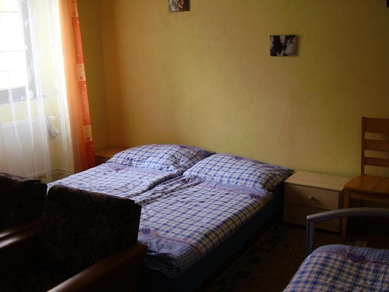 Postel nebo postele na pokoji v ubytování Penzion Many Peny
