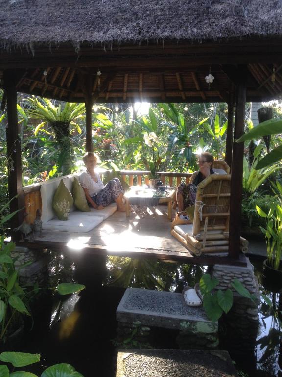 Zahrada ubytování Bali Firefly BnB