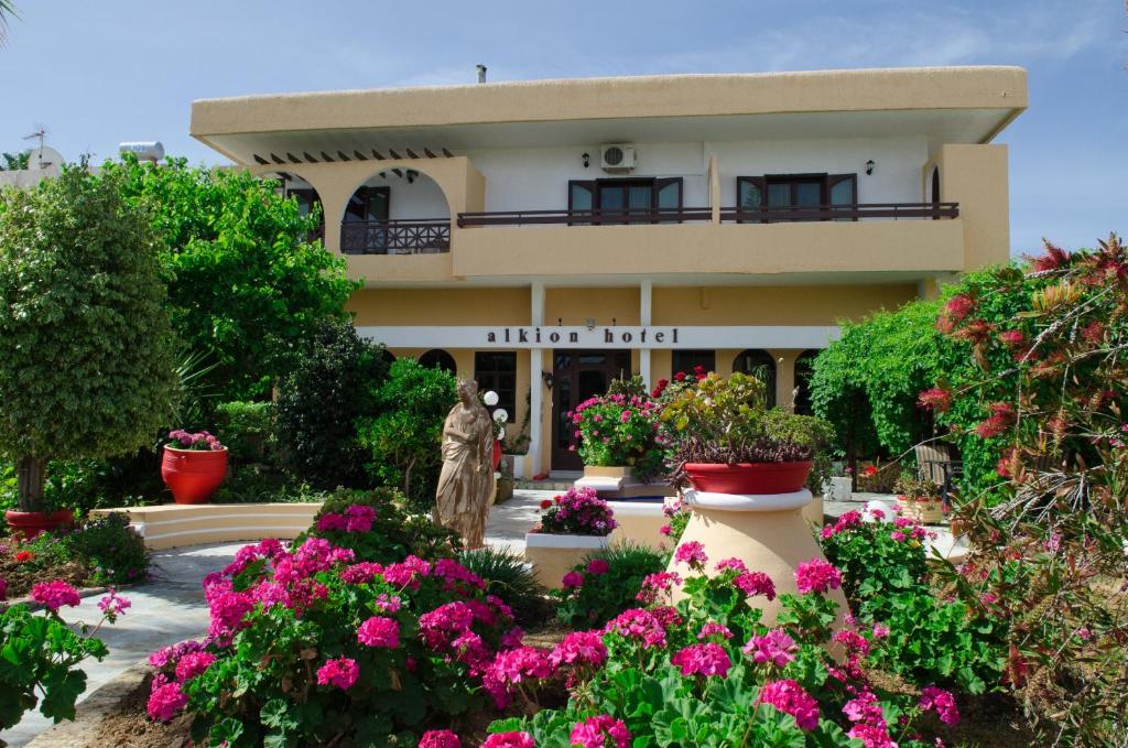 Zahrada ubytování Alkion Hotel