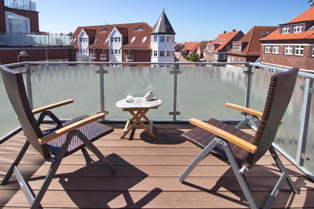 Balkón nebo terasa v ubytování Hotel Westfalenhof