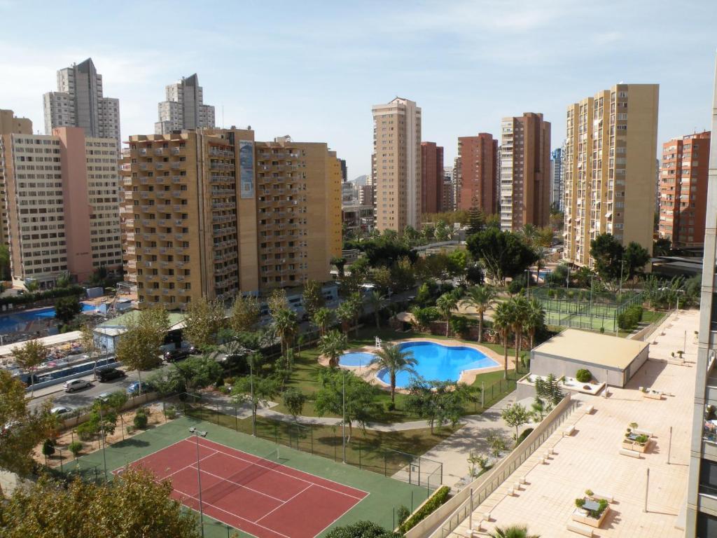 Bazén v ubytování Gijon - Fincas Arena nebo v jeho okolí