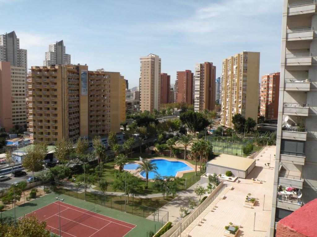 Bazén v ubytování Gijon - Fincas Arena nebo v jeho okolí