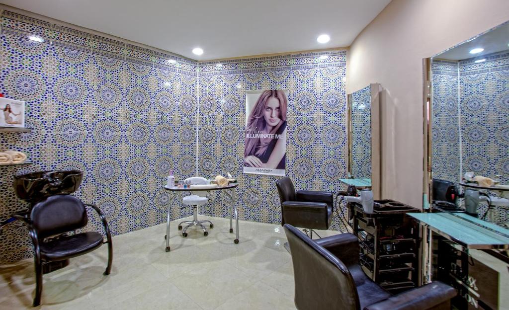 Posezení v ubytování Royal Mirage Deluxe