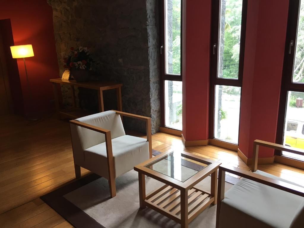 Posezení v ubytování Hotel Errekagain
