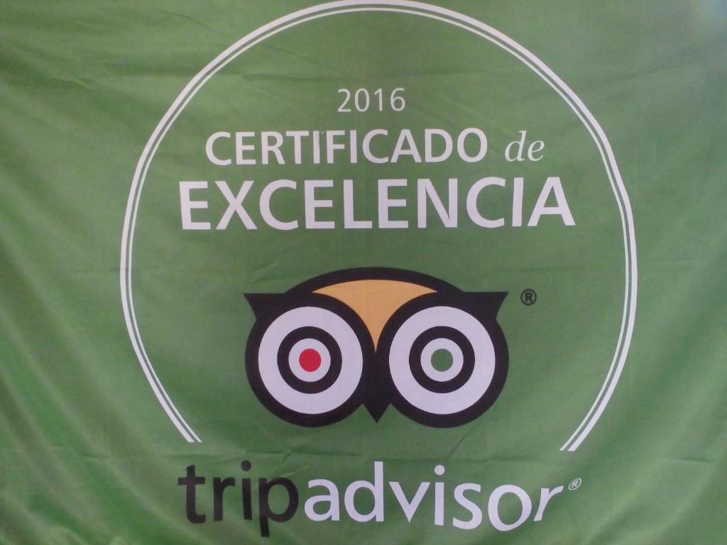Certifikát, hodnocení, plakát nebo jiný dokument vystavený v ubytování Biohostal Mindo Cloud Forest