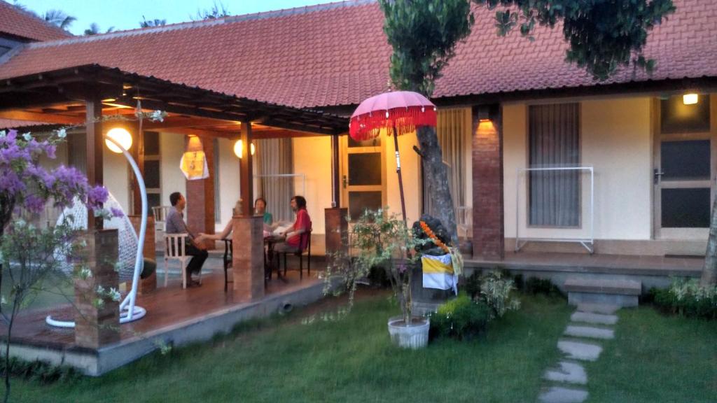 Zahrada ubytování Semaya Homestay
