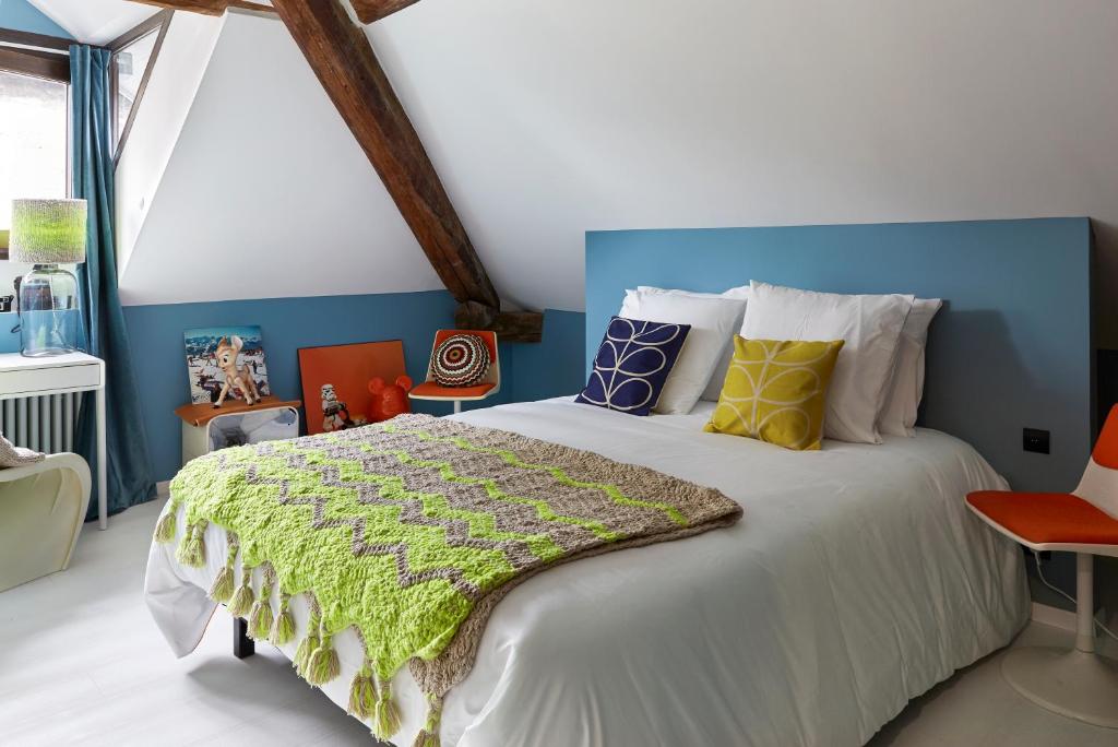 Postel nebo postele na pokoji v ubytování Le Boutik Hotel
