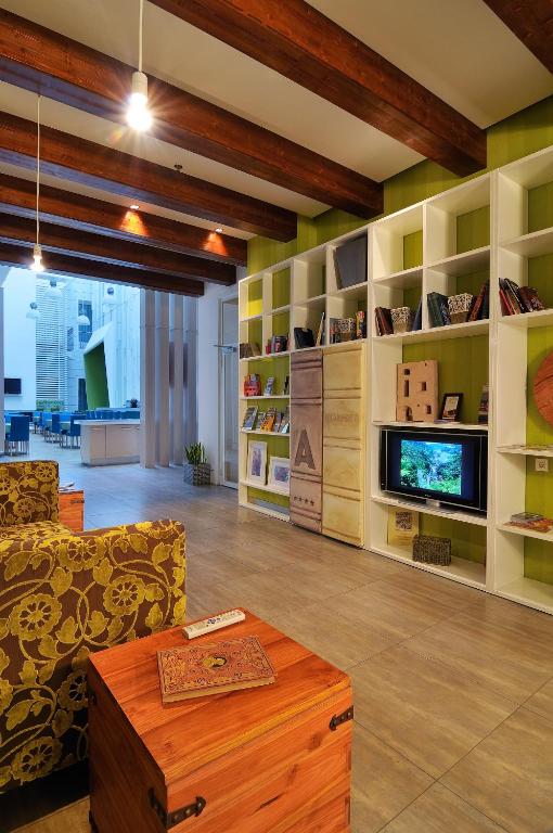 Posezení v ubytování Atrium Fashion Hotel
