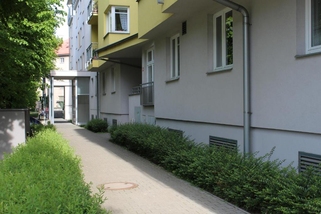 Budova, kde se apartmán nachází