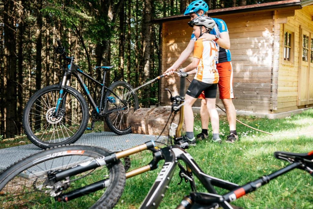 Jízda na kole v ubytování Ferienhaus Melita nebo okolí