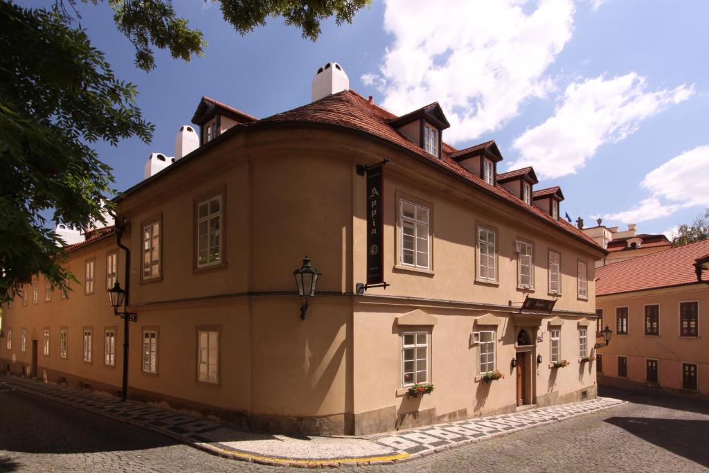 Budynek, w którym mieści się hotel
