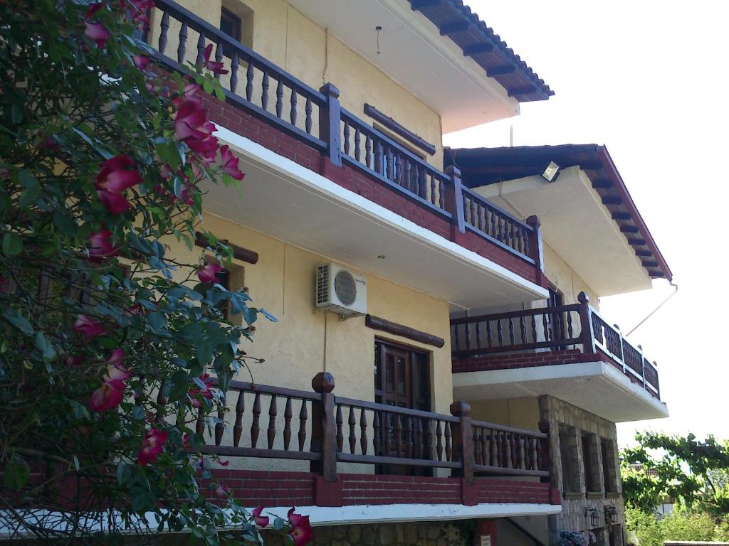 Balkón nebo terasa v ubytování Hotel Polydrosos
