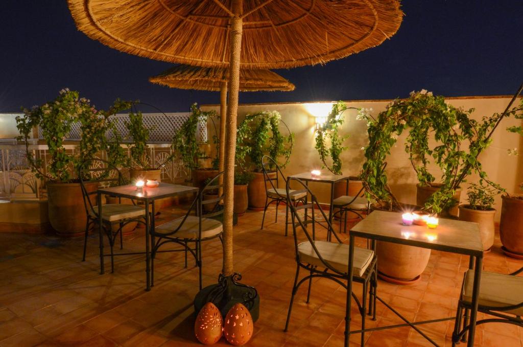 Patio nebo venkovní prostory v ubytování Riad Ayni