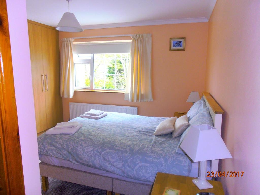Postel nebo postele na pokoji v ubytování Larkfield House B&B, Ballycasheen Kerry V93 WD51