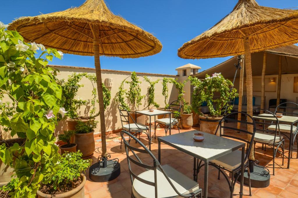 Patio nebo venkovní prostory v ubytování Riad Ayni