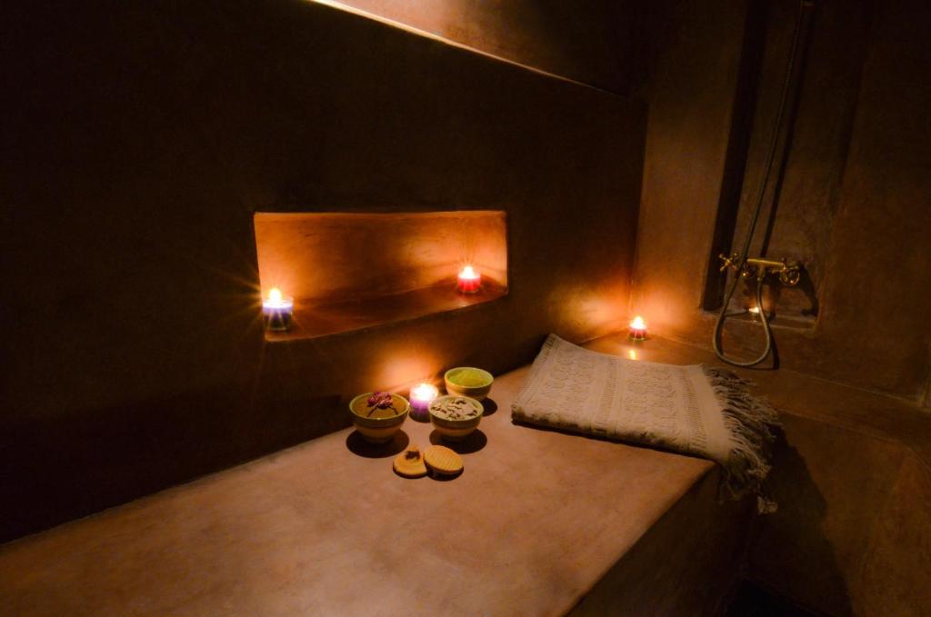 Lázně a/nebo wellness v ubytování Riad Ayni