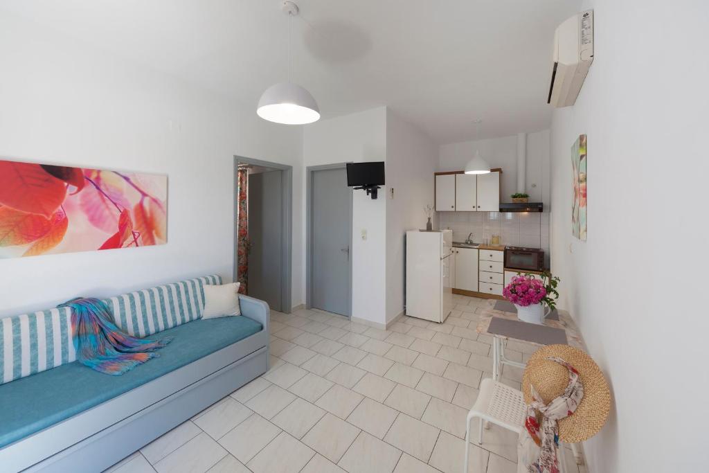 Kuchyň nebo kuchyňský kout v ubytování Letta's Apartments