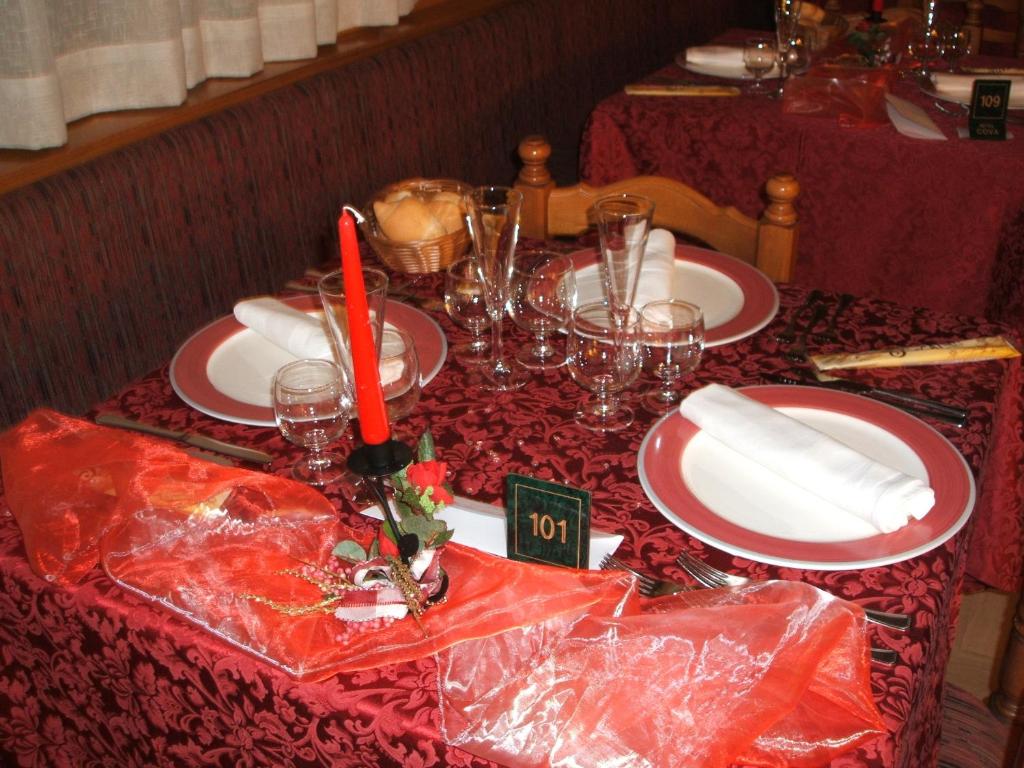 Nápoje v ubytování Hotel Cova