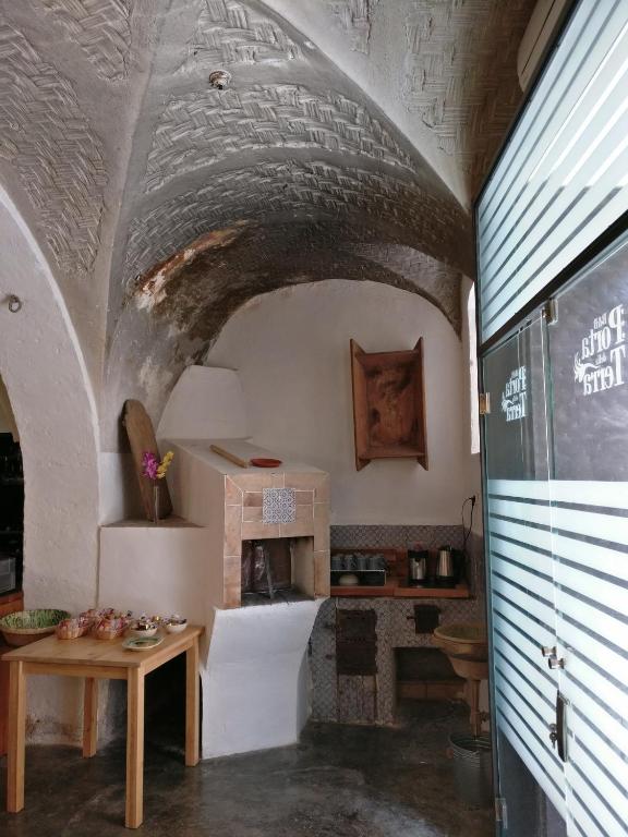 A seating area at B&B Porta della Terra