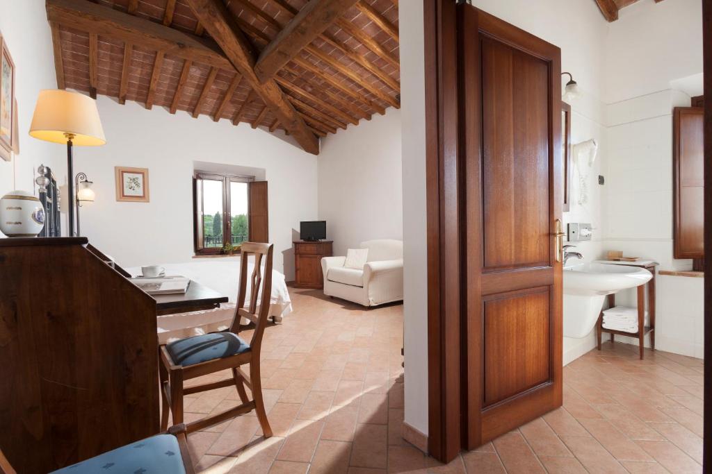 Posezení v ubytování Agriturismo La Collina