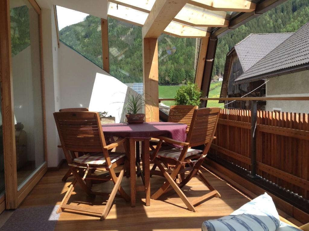Balkón nebo terasa v ubytování Bio.top.Appartement