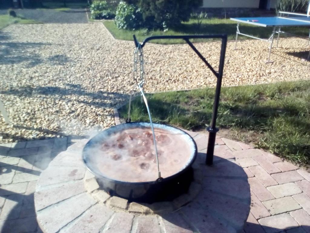 Gril pre hostí v apartmáne