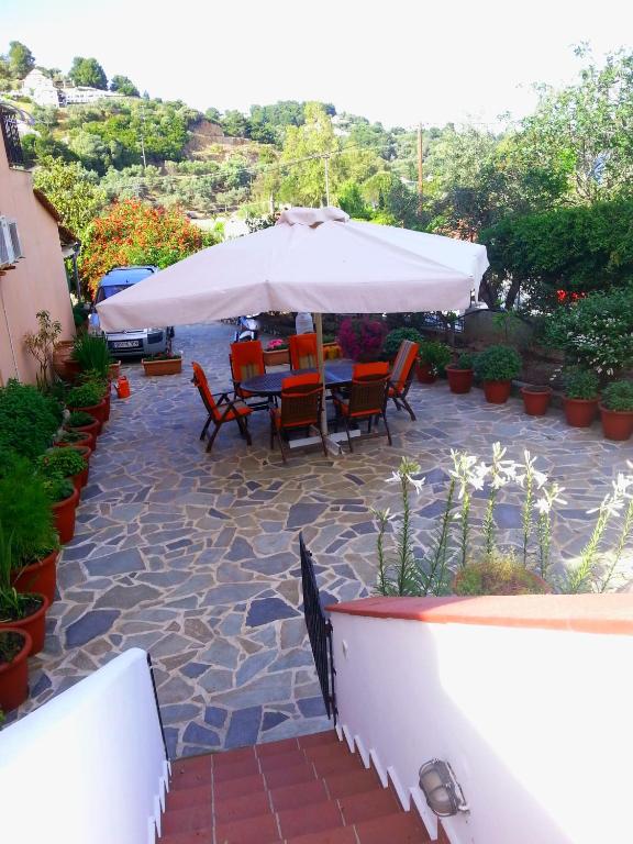 Kebun di luar Tzaneria Apartments Skiathos