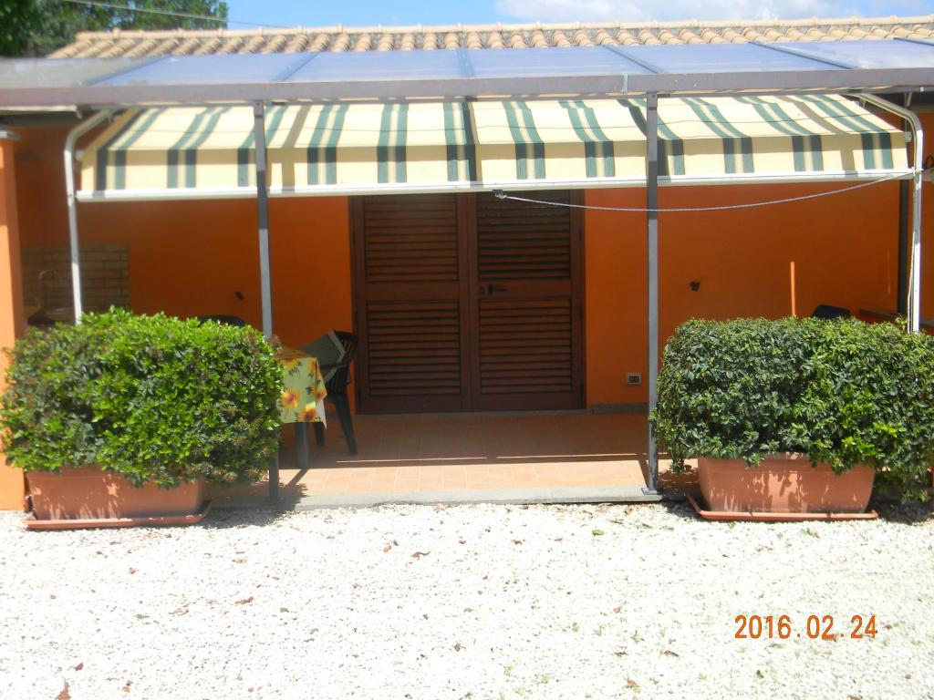Zahrada ubytování Casa Vacanza Malescale