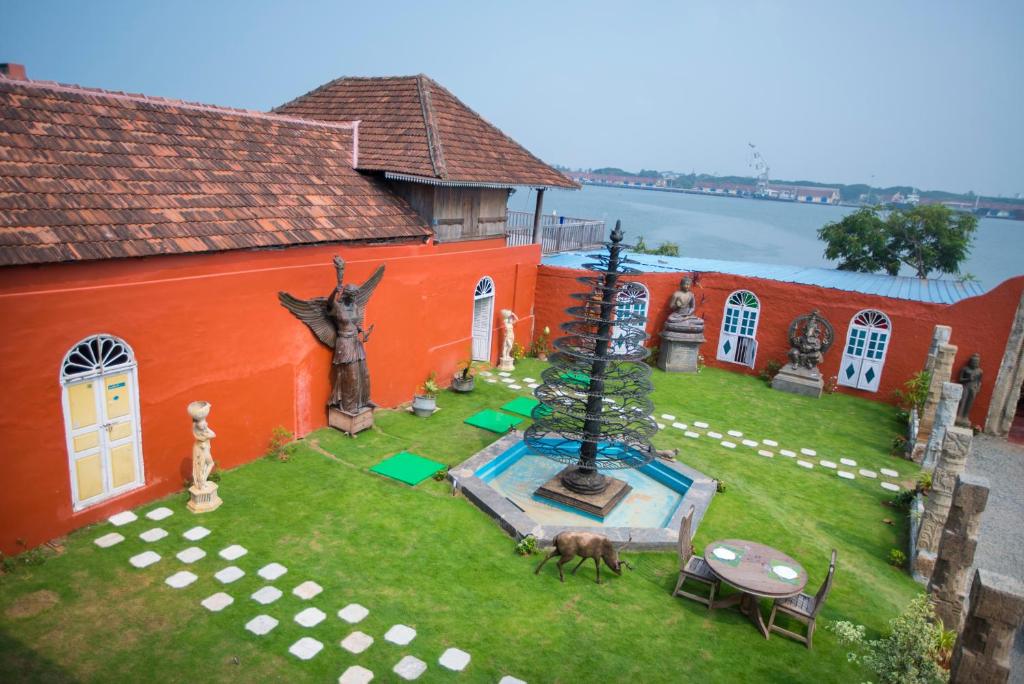 Zahrada ubytování Ginger House Museum Hotel