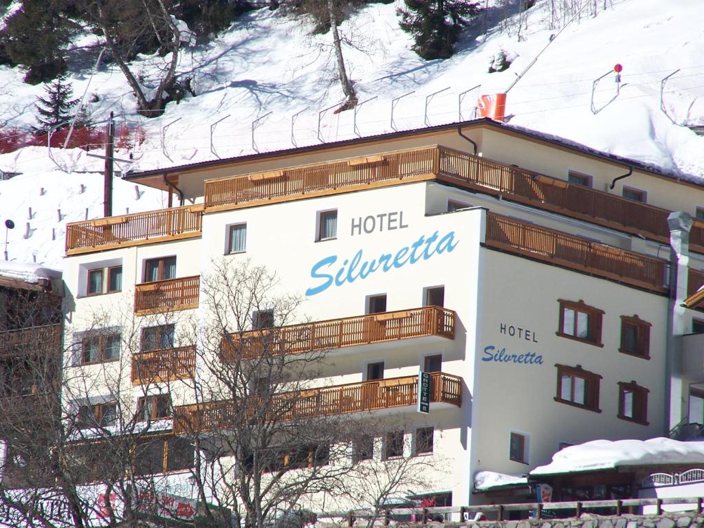 Hotel Silvretta v zimě