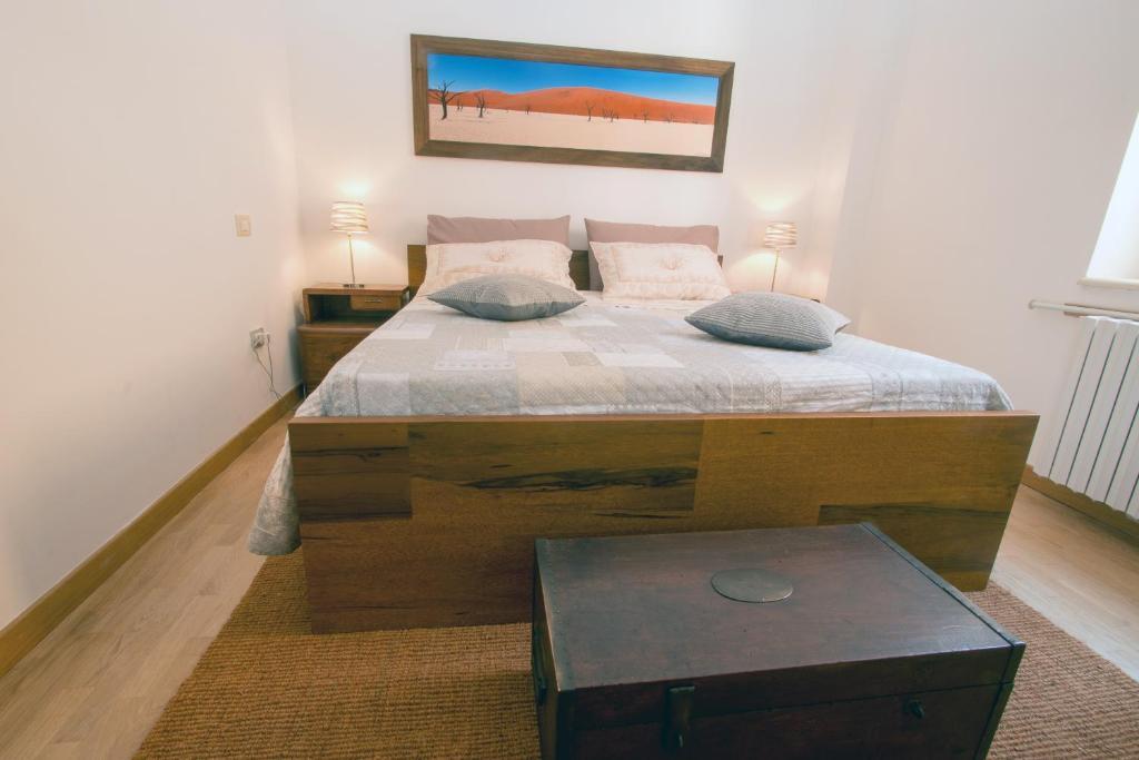 Posteľ alebo postele v izbe v ubytovaní BB il Castello di Vetro