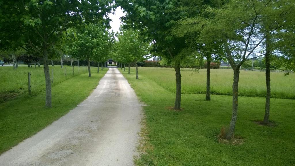 Zahrada ubytování Korbaylen Estate