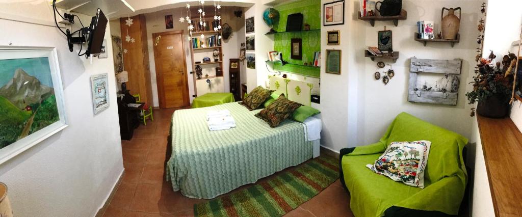 Posezení v ubytování B&B Magna Grecia