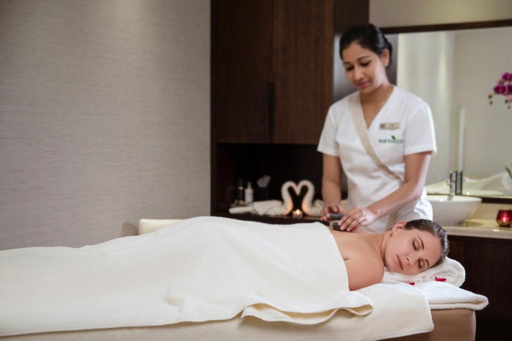Lázně a/nebo wellness v ubytování Jumeira Rotana – Dubai