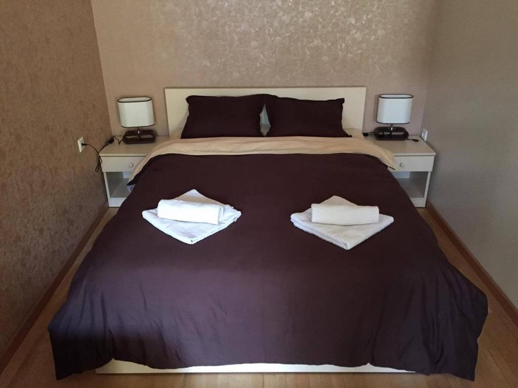 Postel nebo postele na pokoji v ubytování Guest House Rampa