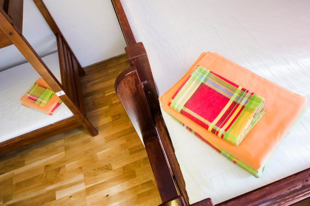 Postel nebo postele na pokoji v ubytování Klaipeda Hostel