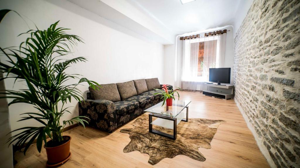 Zona d'estar a Viru Old Town Apartment