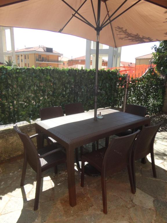 Balkon lub taras w obiekcie Varazze Apartment